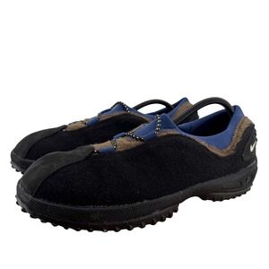 RARE Vintage 1997 Nike ACG Air Baked Slip-on Sneakers Mens 11  Shoes Black Blue